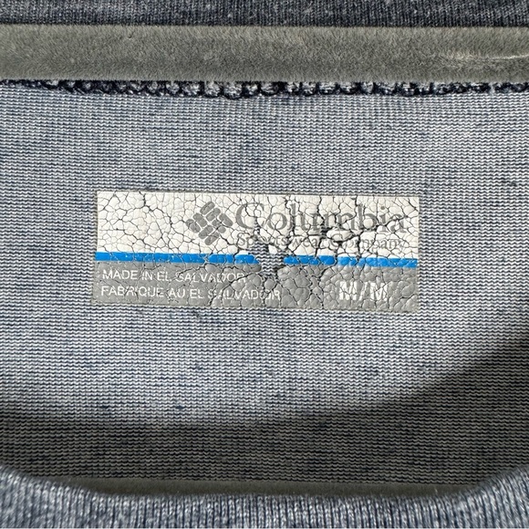 Columbia Blue Long Sleeve Performance Tee - Picture 4 of 5